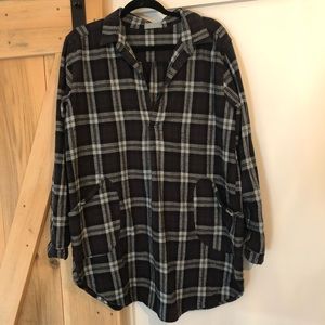 CP SHADES Cotton Flannel “Teton” Tunic